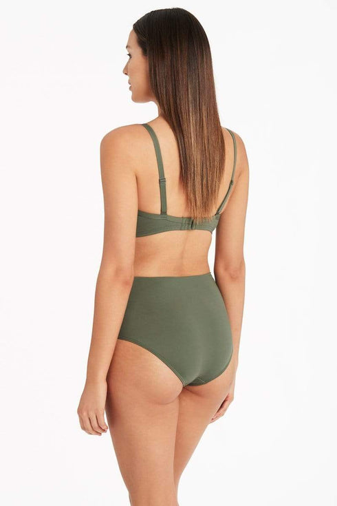 Sea Level Essentials Essentials Edit High Waist Gathered Side Pant